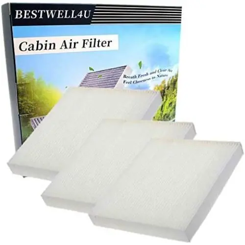 3 Pack White BW285 Cabin air filter Replacement for CF10285,CP285
