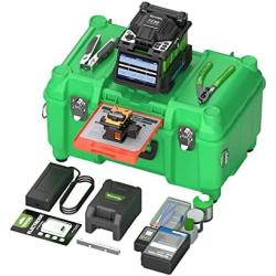 6 Motor Alignment Trunk Fusion Splicer KomShine FX39 6S Fast Splicing, 7800mAh Battery 400 Cycles of Splicing and Heating empalmadora de fibra óptica
