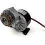 L-faster Freewheel 250W Electric Bicycle Gear Motor with 16 Teeth Flywheel Gear and Electric Brush Controller with Fuse Cable
