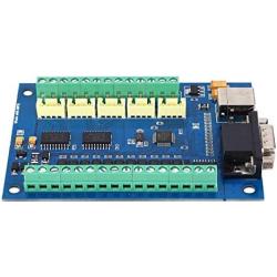 Motion Controller MACH3 USB 5 Axis 100KHz Motion Controller Card Breakout Board for CNC Engraving 12-24V