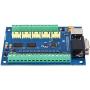 Motion Controller MACH3 USB 5 Axis 100KHz Motion Controller Card Breakout Board for CNC Engraving 12-24V