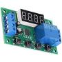 Time Delay Module, LED Display Adjustable Timer Relay Automation Control Switch Module(5V)