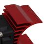 Mxfans Red Aluminum Alloy Motor Heatsink with Fan N10095 for RC 1:10 Car 540 550 Motor Heat Sink