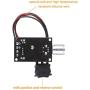 BOJACK 6V 12V 24V 28V 3A 80W DC Motor Speed Controller (PWM) Speed Adjustable Reversible Switch 1203BB DC Motor Driver Reversing