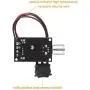 BOJACK 6V 12V 24V 28V 3A 80W DC Motor Speed Controller (PWM) Speed Adjustable Reversible Switch 1203BB DC Motor Driver Reversing