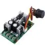 PWM DC Motor Speed Controller 9V 12V 24V 36V 48V DC 9V - 55V Pulse Width Modulation Regulator 20A 1200W Stepless Variable Speed/Forward and Reverse Switch Pulse Width Modulation DC Speed Regulation