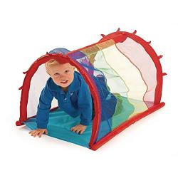 Excellerations Baby Tunnel, Watch Me Crawl, Infant and Toddler Indoor Playground, Gross Motor, Educational Toys, Kids Toy, Gift, Home School or Classroom (Item # GOBABY)