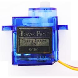 OCESTORE 2Pcs Classic SG90 Micro Servo Motor Mini 9G Angle 180 Compatible for RC Robot Helicopter Airplane Boat Servo Controls with Cable