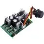 Stayhome 1pcs DC10-48V 12V 24V Motor Speed Control Regulator PWM Motor Speed Controller Switch 20A Current Regulator High Power Drive Module