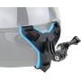 YALLSAME Helmet Chin Mount for GoPro Action Camera Go Pro Motorcycle Strap Attachment Full Face Helmet Rhino Mount Accessories for GoPro Hero 10 9 8 7 6 5 4 3 Camera for Racing High-Speed Sport