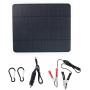 Kqiang 12V 20W Solar Battery Charger Pro,Built-in MPPT Charge Controller,20 Watts Solar Panel Trickle Charging Kit for Cars, Trucks, caravans, Boats, Motorcycles, RV