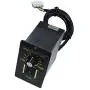 Bemonoc 200W AC Geared Reducer Motor 110V 50/60HZ 108 RPM High Torque with Speed Controller Adjustable CW CCW Printing Industry