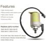 GY6 Starter (9teeth) for GY6 4-Stroke Engine 150cc 125cc 50cc 200cc 250cc Scooters Moped ATV Go Kart Compatible with 4 Wheelers Dirt Bikes Baja Jonway Roketa Coolster