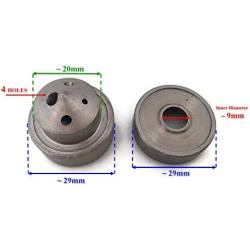 ITACO Pre-Combustion Front Chamber 104200-11420 + Rear Chamber 104200-11410 F & R for Yanmar Diesel Tractor TS60 2QM15 R175 Cylinder Head Chinese Motor Engine