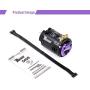 SURPASS HOBBY Rocket 540 V3 Sensored Brushless Motor 10.5T Modified for 1/10 RC Racing Car