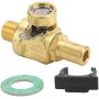 Oil Drain Valve, F103N Engine Oil Drain Valve Car Accessories with Nipple M12-1.25 for Automobiles Light Trucks Vans