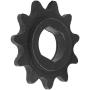 Keenso 11 Teeth Sprocket, High Strength Steel H Hole 11 Teeth Sprocket 25H Motor Chain 11T Sprocket for 1020 High Speed Motor