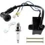 Bobine d'allumage YOFMOO CDI compatible avec moteurs 2 temps 49cc 50cc 60cc 66cc 70cc 80cc pour vélos et mini-motos. Bobine d'allumage YOFMOO CDI compatible avec moteurs 2 temps 49cc 50cc 60cc 66cc 70cc 80cc pour vélos et mini-motos.