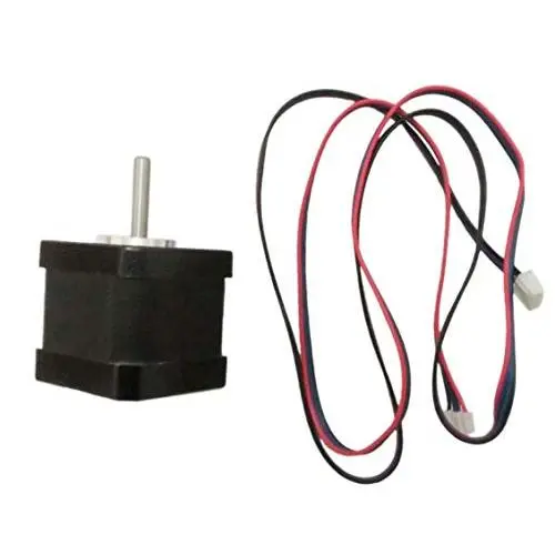 Nema 17 Stepper Motor 42 High Torque Bipolar DC Step Motor Kit 0.46Nm Low Noise 2-Phrase 1.8°Step Angle for 3D Printer/CNC