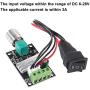 Shutao 2pcs 6V 12V 24V 28V 3A 80W DC Motor Speed Controller PWM Speed Adjustable Reversible Switch 1203BB DC Motor Driver Reversing