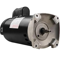 B2854 Square Flange Pool Motor,1-1/2 HP,3450 RPM, 8.0/16.0 Amps, 1.1 Service Factor, 56Y Frame, PSC, ODP Enclosure, Pool and Spa Pump Motor
