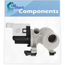 W10730972 Washer Drain Pump Motor Assembly Replacement for Maytag MHWE900VJ01 Washing Machine - Compatible with WPW10730972 850024 Water Pump Assembly - UpStart Components Brand