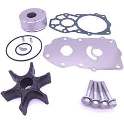 Boat Motor 6CB-W0078-00 Water Pump Repair Kit Without Housing for Yamaha 200HP 225HP 250HP Outboard Engine, 18-3474 for Sierra Marine