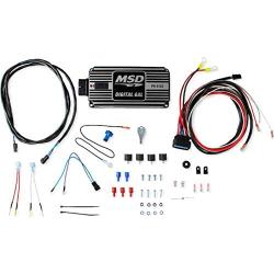 MSD 6AL DIGITAL IGNITION CONTROL BOX WITH REV LIMITER,BLACK,520-540 VOLTS PRIMARY,11,000 RPM RANGE,COMPATIBLE WITH 4, 6 OR 8-CYLINDER ENGINES