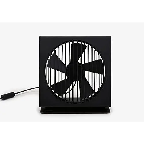 DailyLike USB Fan Mini Brushless DC Motor 45 ° Angle Adjustment Natural Wind Low Noise Two Step Wind Speed (Black) DailyLike USB Fan Mini Brushless DC Motor 45 ° Angle Adjustment Natural Wind Low Noise Two Step Wind Speed (Black)