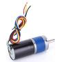 CM36-3650 Reduction Geared Motor,Brushless DC Motor Mechanical Parts Metal Gear High Torsion Low-Noise Wear-Resistant 12V 36MM Mini DC Motor High Torque Gear (1600RPM)