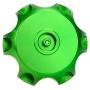 HIAORS CNC Aluminum Gas Fuel Tank Cover Cap with Breather Valve For 50cc 70cc 90cc 110cc 125cc 140cc 150cc 160cc Coolster SSR Pit Dirt Motor Bike Green