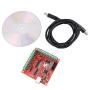 Keenso USB MACH3 Motion Control Card Flying Card 4 Axis Motion Controller Card Breakout Board for CNC Engraving