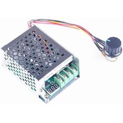 KNACRO PWM DC Motor Speed Controller 20A DC 6V 12V 24V 36V 48V 60V ( DC 6 - 60v) Wire Motor Drive Electronics Switch Module Maximum Power 1200W