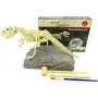 JCT Dinosaur Dig Toy Dinosaur Excavation Kit for Kids, Bones Fossil of T Rex 3D Skeleton Dinosaur Excavation Kit Tyrannosaurus Kid’s Science Education DIY Toys Gift (T Rex)