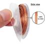 Lesnow solder wick braid with flux Super 10ft Length Desoldering Wick Braid Remover Tool Solder Sucker 1 piece No-Clean soldering Wick Wire Roll and Disassemble Electrical Components