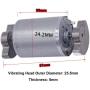 1pcs Double Vibration Motor DC6V 12V 24V 3000rpm 6000rpm 8500rpm RK370 Vibrator Sector Head Vibrating for Massager Toy (DC6V,6000rpm)