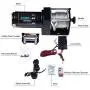 frein électrique 12V 24V 3000 lbs pour remorquage bateaux hors route avec télécommande sans fil + boîtier de commande + bride roulante + assemblage interrupteur + boulons + manuel d'utilisation frein électrique 12V 24V 3000 lbs pour remorquage bateaux hors route avec télécommande sans fil + boîtier de commande + bride roulante + assemblage interrupteur + boulons + manuel d'utilisation