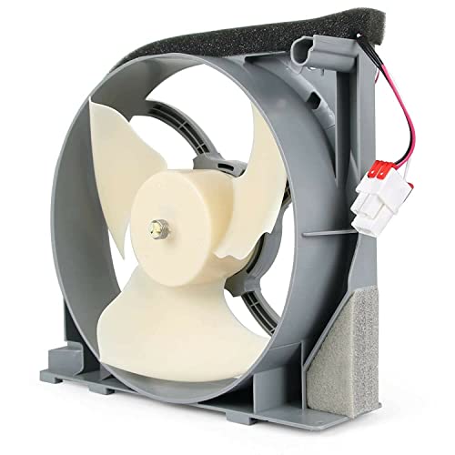 DA97-15765A DA97-15765C Refrigerator Condenser Fan Motor fit for Samsung Refrigerators: RF22K9381S RF28K9380S RF263BEAES etc, Compatible with DA97-12842A DA97-12842D
