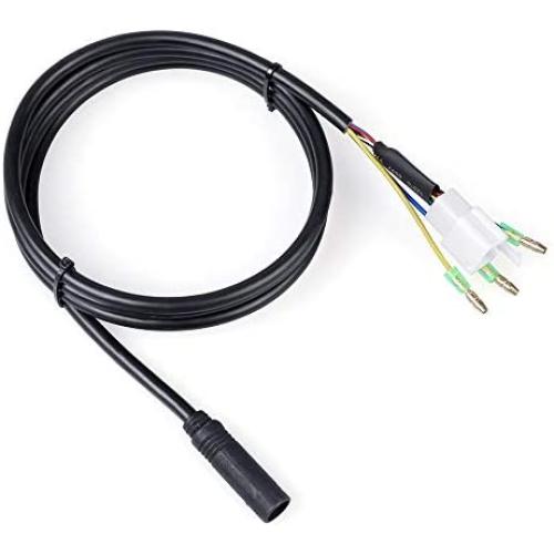 Greenergia 9Pin Waterproof Extension Cable for BAFANG Hub Motor Ebike Conversion Parts Extension Wire 9PIN （80CM/158CM/90CM/150CM