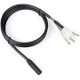 Greenergia 9Pin Waterproof Extension Cable for BAFANG Hub Motor Ebike Conversion Parts Extension Wire 9PIN （80CM/158CM/90CM/150CM