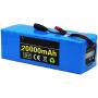 Wnicek 36V 20000mAh Lithium-ion Battery Pack 10S 5P 20AH E-Bike Lithium Battery Fit for 500W 350W 250W 200W Motor with BMS and Charger for Ebike Tricycles Electric Tools Scooters