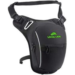 LOCAL LION Motorcycle Leg Bag Drop Leg Bag Hiking Waist Pack Thigh Bags Cycling Riding Running Daypacks for Men Women