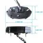 SAMDO Universal Motorcycle Speedometer Odometer Tachometer RPM Speedometer Gauge 199 Kph Mph for Carburetor Motor