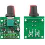 DC Motor Speed Controller MTQY 2PCS DC 1.8V-12V 2A 30W Low Voltage PWM 1803BK 1803B Adjustable Driver Switches with Control Knob