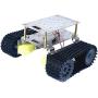AI LI WEI Professional Stainless Steel Frame Smart Car Tank Chassis Kit Crawler Track sg 90 Motor and 90s Motor Platform Chassis Robot Tank Kit DIY