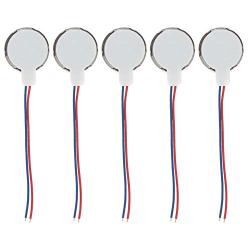 Fielect 5Pcs 3V DC Motor Micro Electric Motor Miniature DC Motors Electronic Component Motor Accessories for DIY Toy