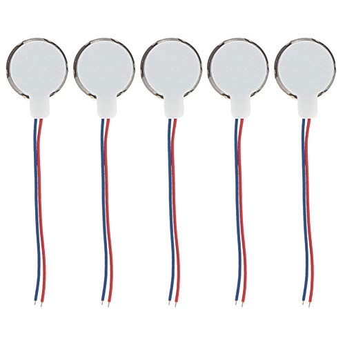 Fielect 5Pcs 3V DC Motor Micro Electric Motor Miniature DC Motors Electronic Component Motor Accessories for DIY Toy