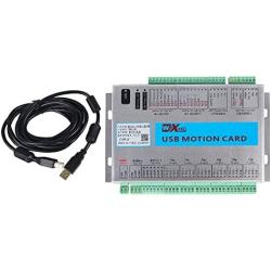 Mach4 Motion Control Card 2000KHZ Breakout Board USB Interface CNC Controller Card for CNC Engraving, Servo Motor, Stepper Motor (3 Axis USB Interface)