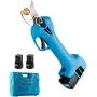 Coupe-branches électrique, 16,8V sans fil, lames de taille, moteur brushless, 25mm (1 pouce) de diamètre, coupe-branches robuste pour arbres fruitiers, jardinage. Coupe-branches électrique, 16,8V sans fil, lames de taille, moteur brushless, 25mm (1 pouce) de diamètre, coupe-branches robuste pour arbres fruitiers, jardinage.