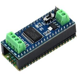 sb components Raspberry Pi Pico Board with Pico Motor Driver HAT Connects 2 DC and 1 Stepper Motor DC Motor Control Module for Raspberry Pi Pico, Raspberry Pi Pico Kit
